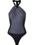 halterneck bodysuit