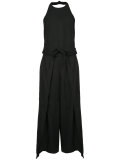 tie wrap front jumpsuit