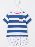 anchor print swim shorts