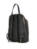 gold-tone zips backpack