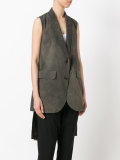 sleeveless blazer