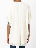 'Elasia' fringed bouclé top