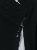 pin fastening cardi-coat