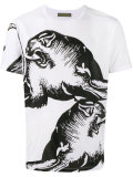 panther print T-shirt