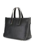 contrast trim tote
