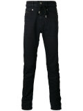 high waist drawstring skinny jeans