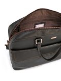 zipped top briefcase