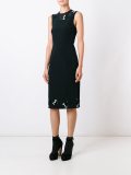 sequin embellished rose dress