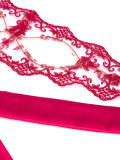 lace trim eye mask 
