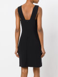 Buttoned panel dress