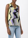 zig zag print top