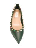 'Rockstud Rolling'平底鞋