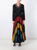 'Romona' lace pleated skirt