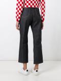 flared cropped jeans