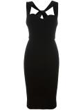 criss-cross back dress