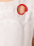 stylised print dress 