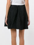 textured full skirt 