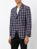 checked blazer 