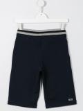 logo print track pants