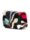 fur shoulder bag