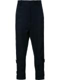 ankle strap trousers 
