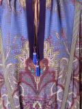 paisley print maxi dress