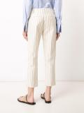 straight cropped trousers