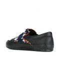 knitted slip-on sneakers