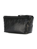 two-tone logo wash bag