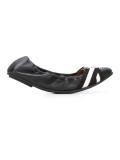 striped detailing ballerinas