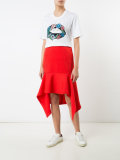 embroidered flowerT-shirt 