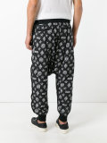 monogram harem trousers 