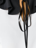 ruffle collar blouse