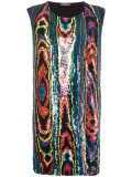 psychedelic sequin dress