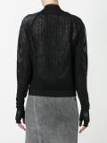 mesh bomber jacket