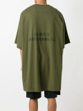 front patches oversized T-shirt