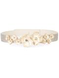 floral applique belt