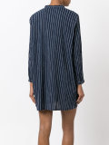 striped shirt dress