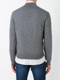 zipped cardigan