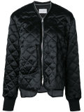 quilted bomber jacket