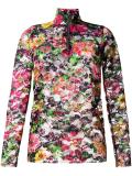 floral print lace top