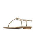 crystal strap sandals