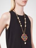 gripoix pearl filigree necklace