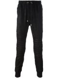 ribbed detail track pants