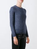 round neck cardigan