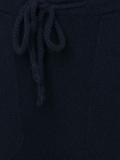 drawstring waist track pants