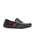 Web horsebit driving loafers