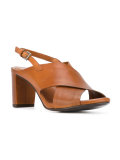 crossover slingback sandals