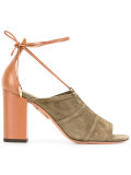 lace-up ankle sandals
