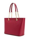 double chain straps tote